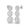 Round Diamond Earrings