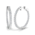 Round Diamond Earrings
