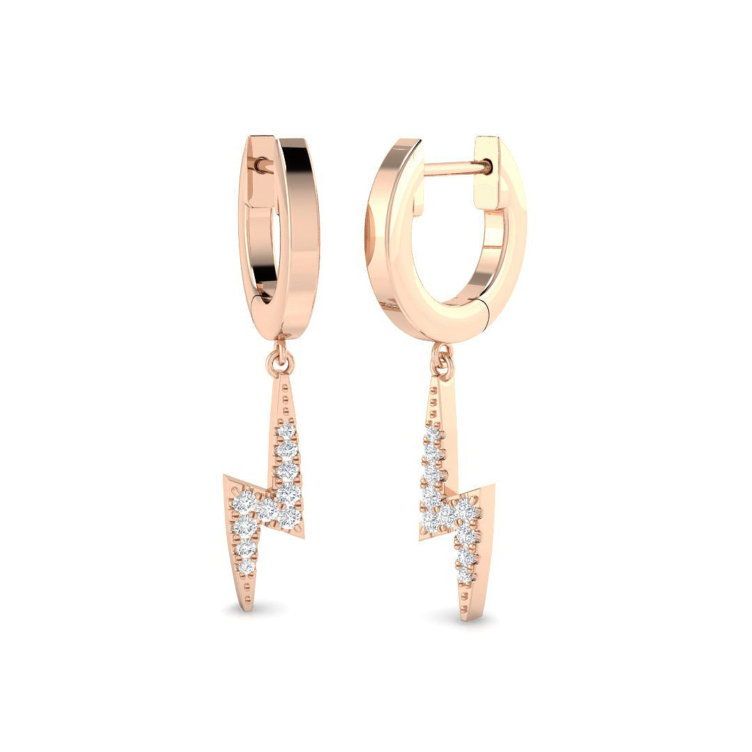 Round Diamond Earrings