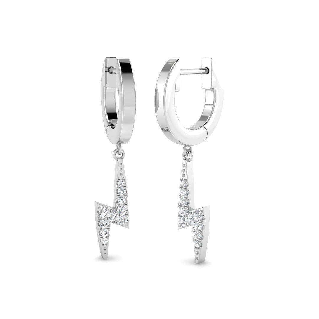 Round Diamond Earrings