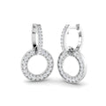 Round Diamond Earrings