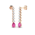 Pear Gemstone Earrings