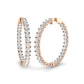 Round Diamond Earrings