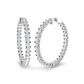 Round Diamond Earrings