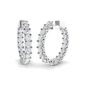 Round Diamond Earrings