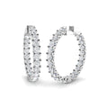 Round Diamond Earrings