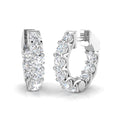 Round Diamond Earrings