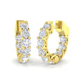 Round Diamond Earrings