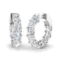 Round Diamond Earrings