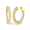 Round Diamond Earrings