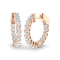 Round Diamond Earrings