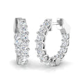 Round Diamond Earrings