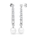 Round Pearl Earrings