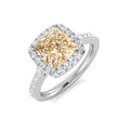 Cushion Gemstone Ring