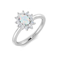 Oval Gemstone Ring