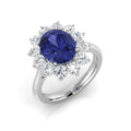 Oval Tanzanite Ring