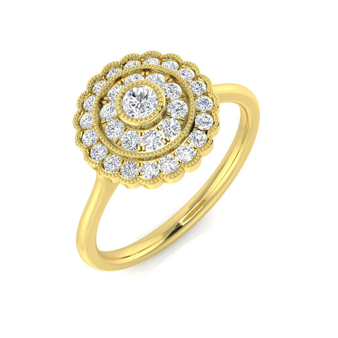 Round Diamond Ring