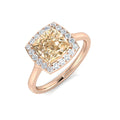 Cushion Gemstone Ring