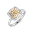 Cushion Gemstone Ring