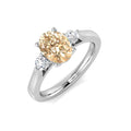 Oval Morganite Ring