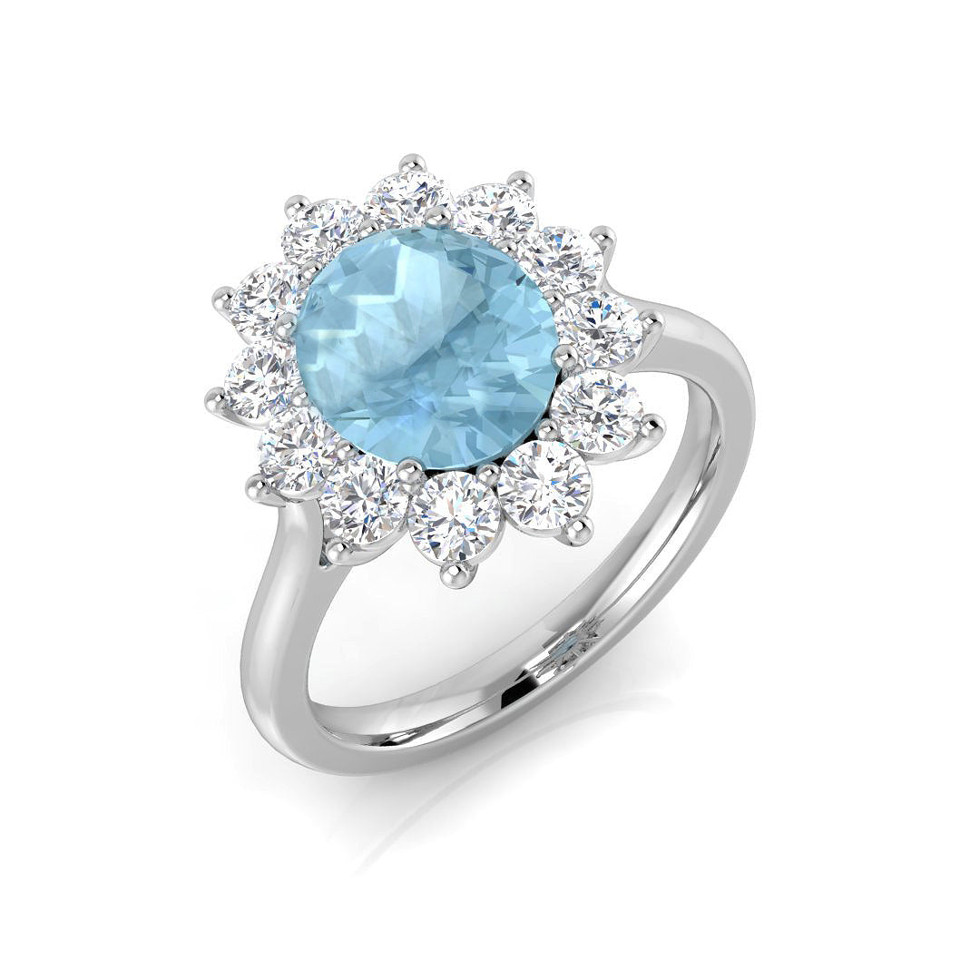 Oval Gemstone Ring