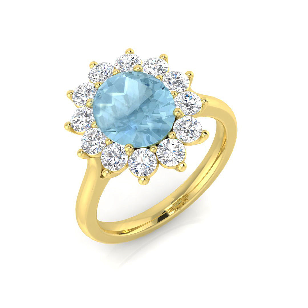Oval Gemstone Ring
