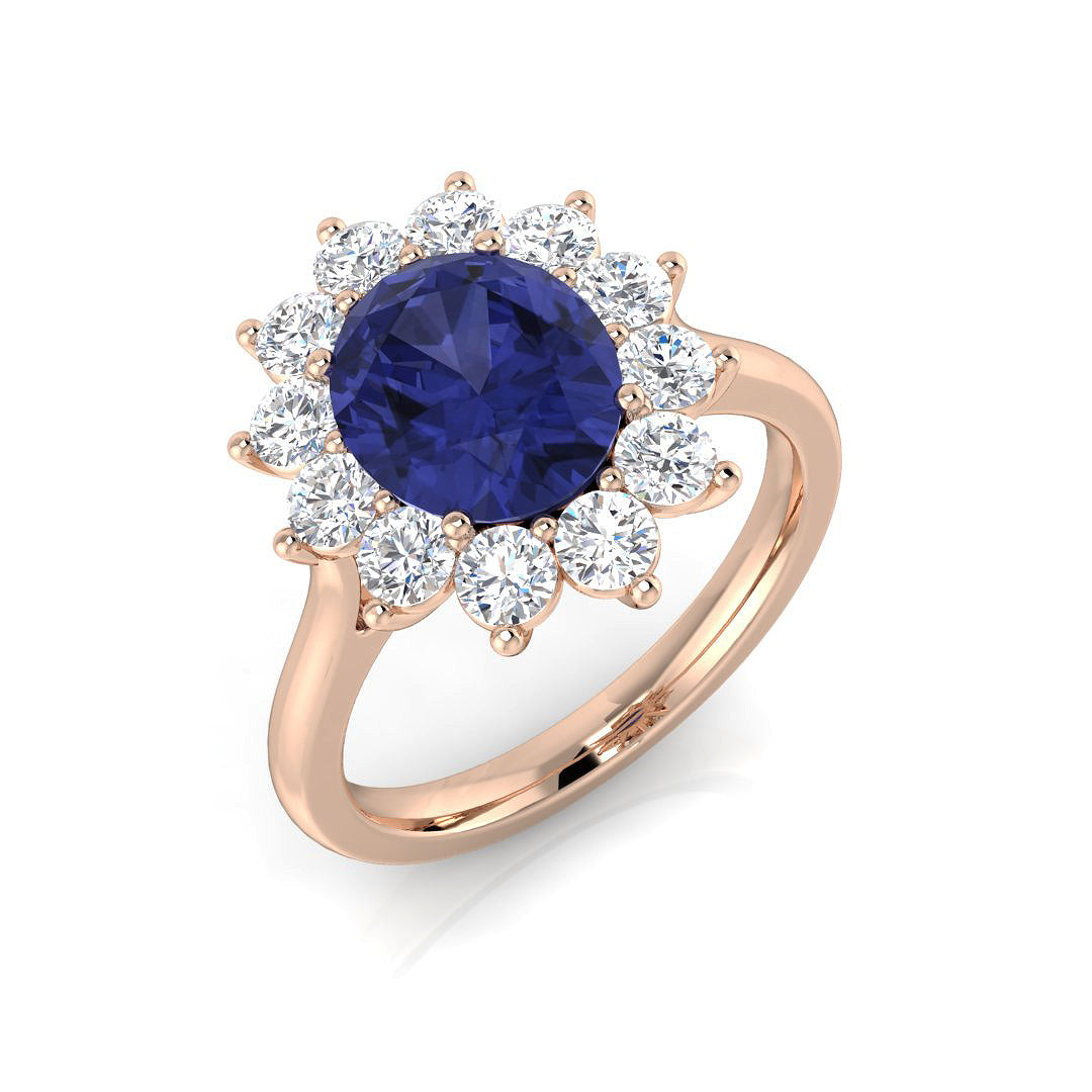 Oval Gemstone Ring