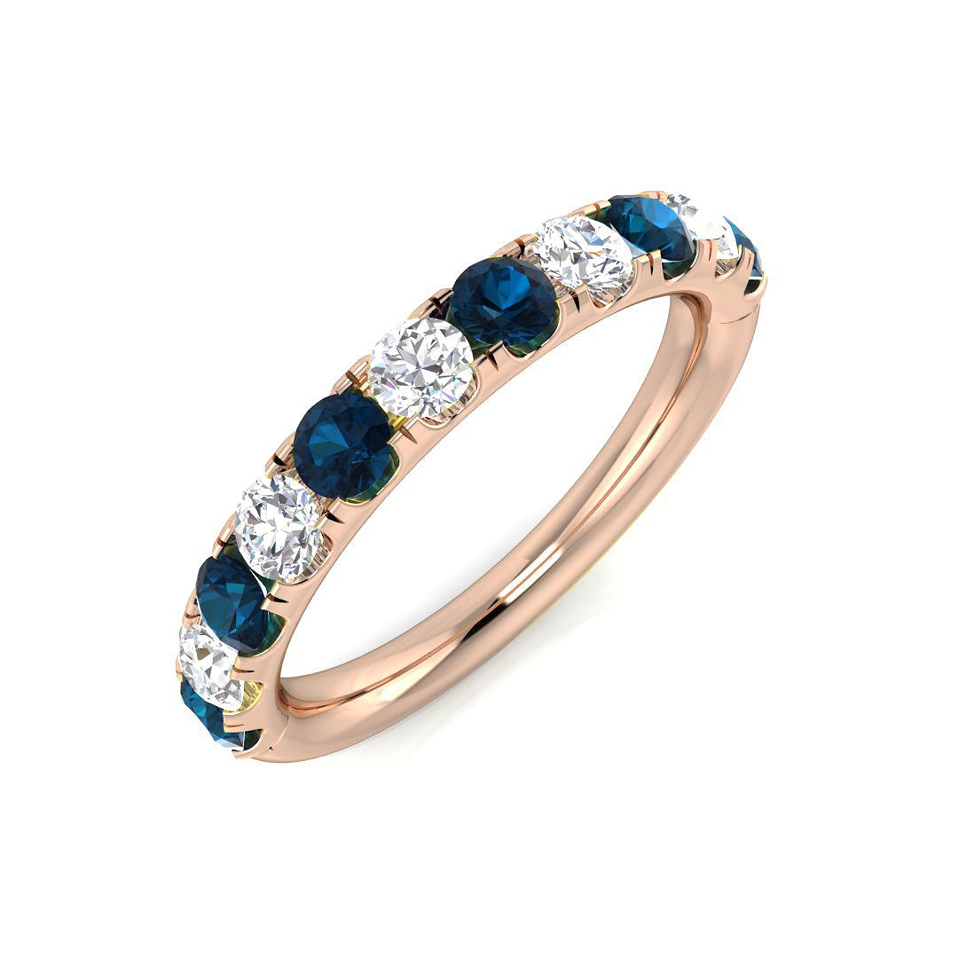 Round Gemstone Ring