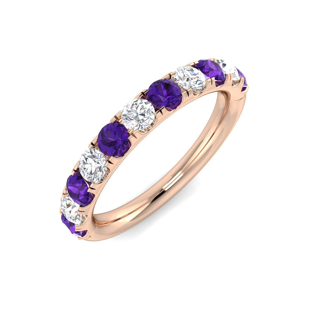 Round Gemstone Ring