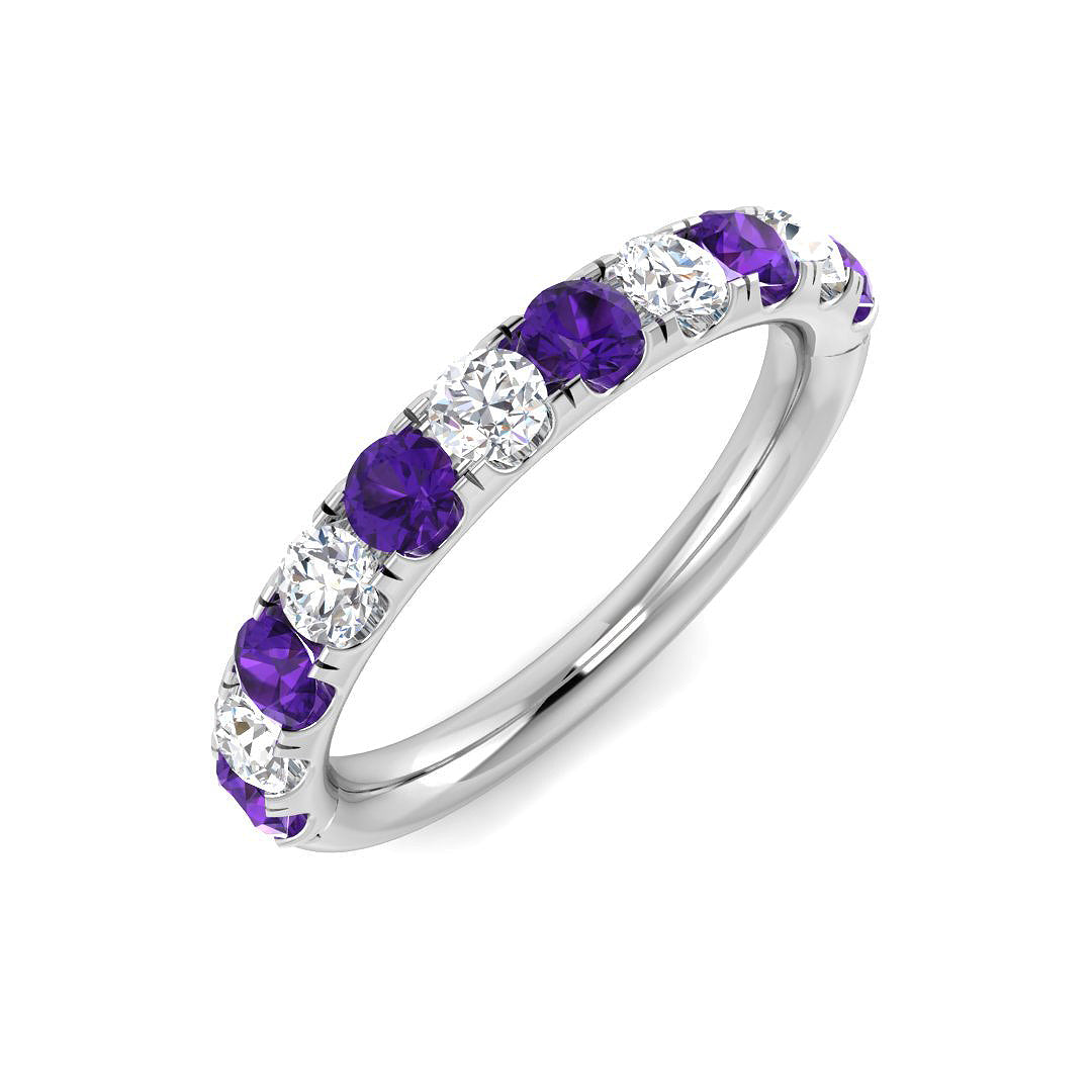 Round Gemstone Ring