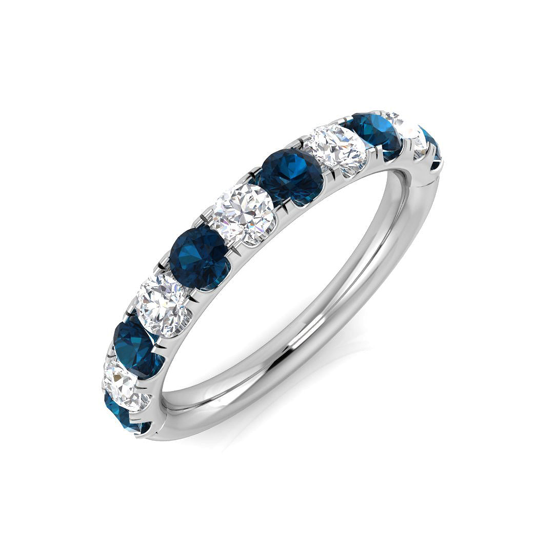 Round Gemstone Ring