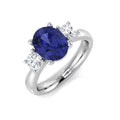 Oval Tanzanite Ring