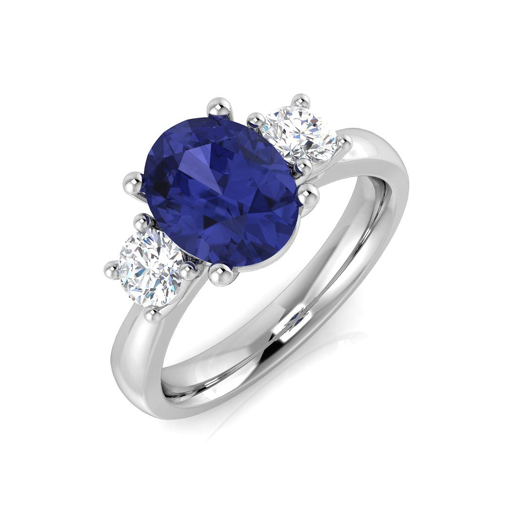 Oval Tanzanite Ring