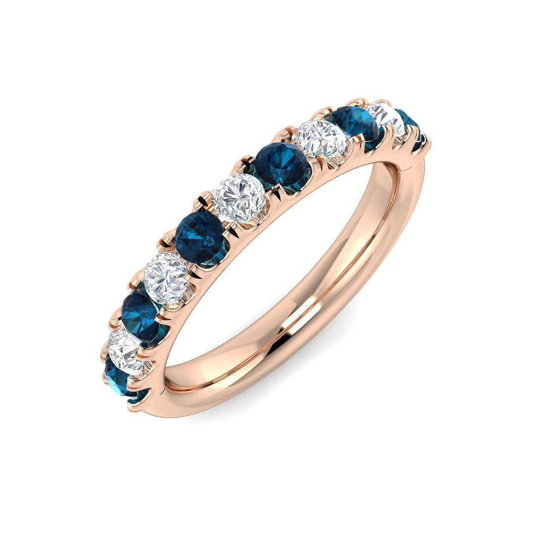 Round Gemstone Ring