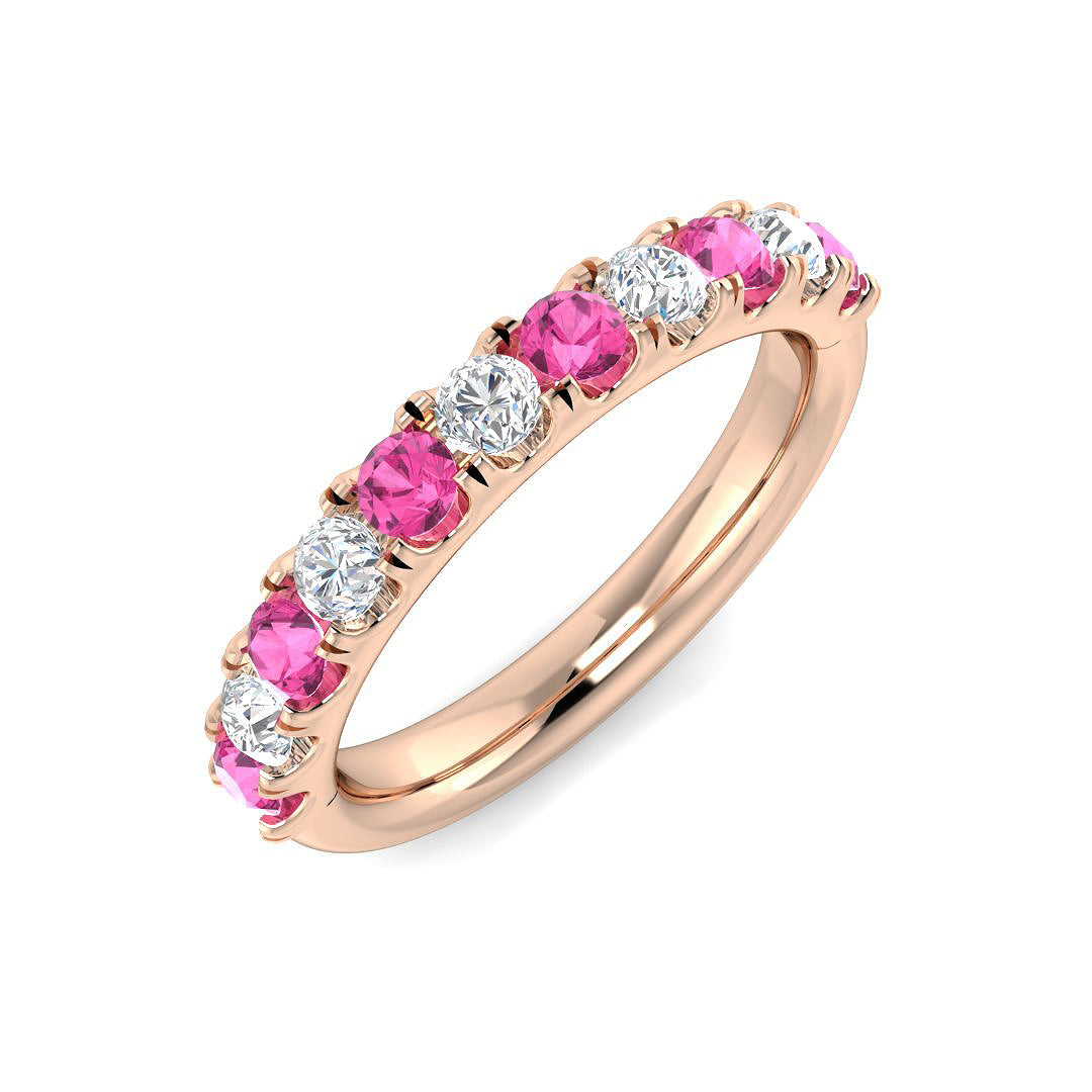 Round Gemstone Ring