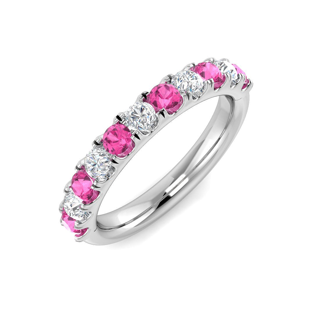 Round Gemstone Ring