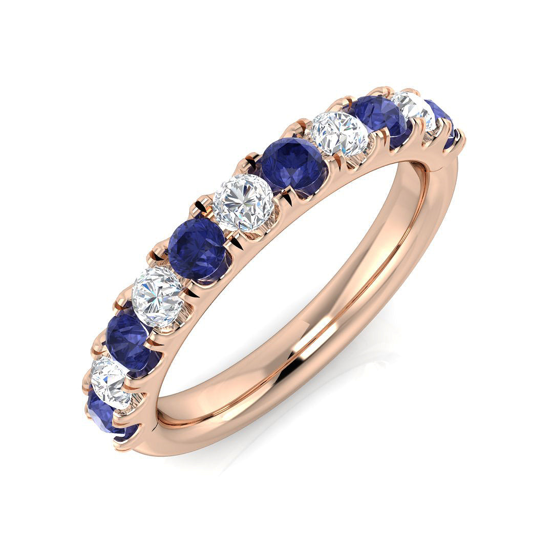 Round Gemstone Ring