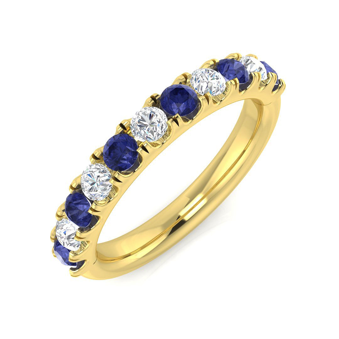 Round Gemstone Ring