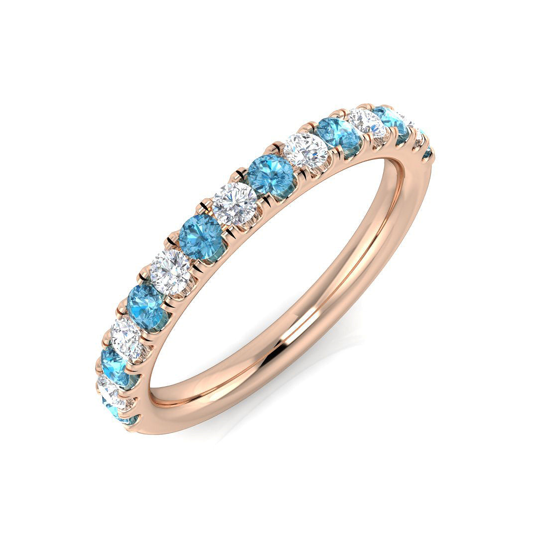 Round Gemstone Ring