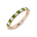 Round Gemstone Ring