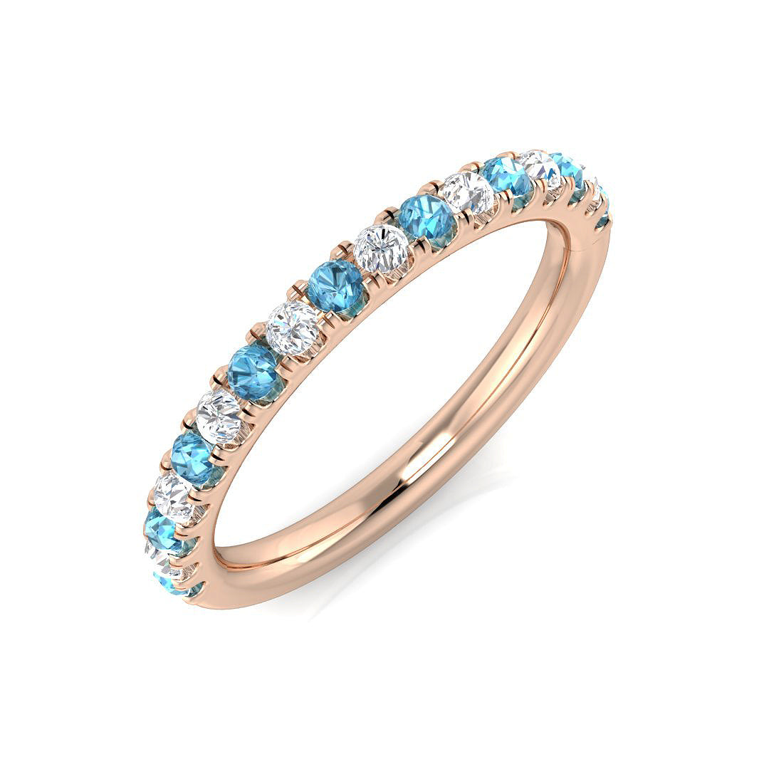 Round Gemstone Ring