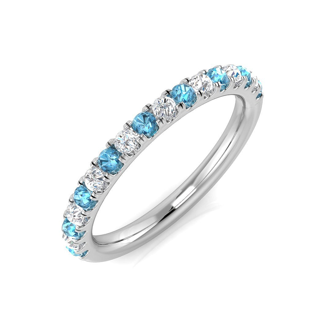 Round Gemstone Ring