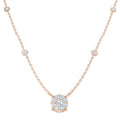Round Diamond Necklace