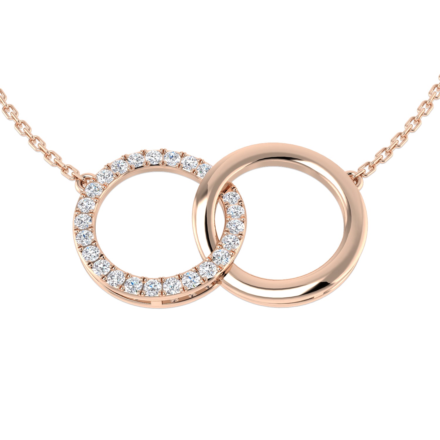 Round Diamond Necklace