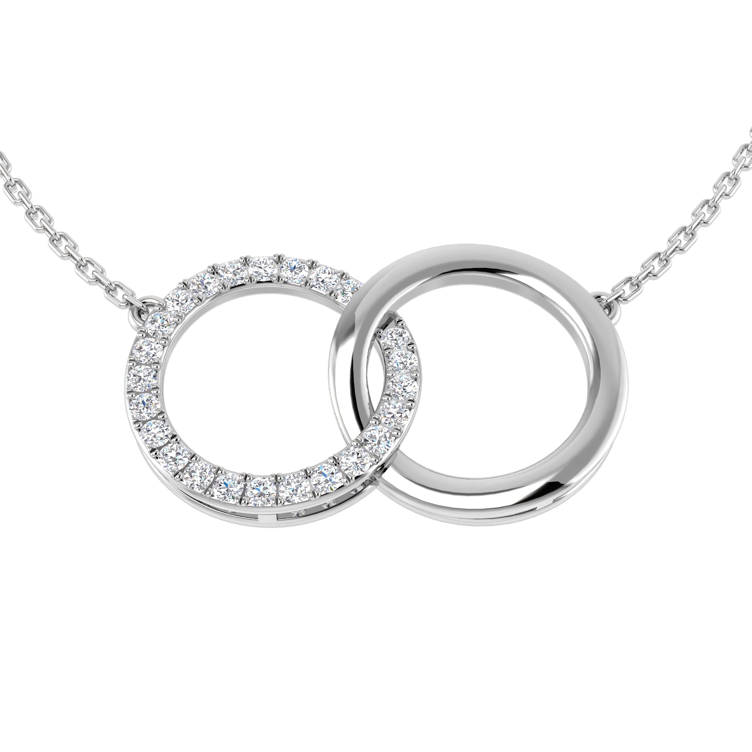 Round Diamond Necklace