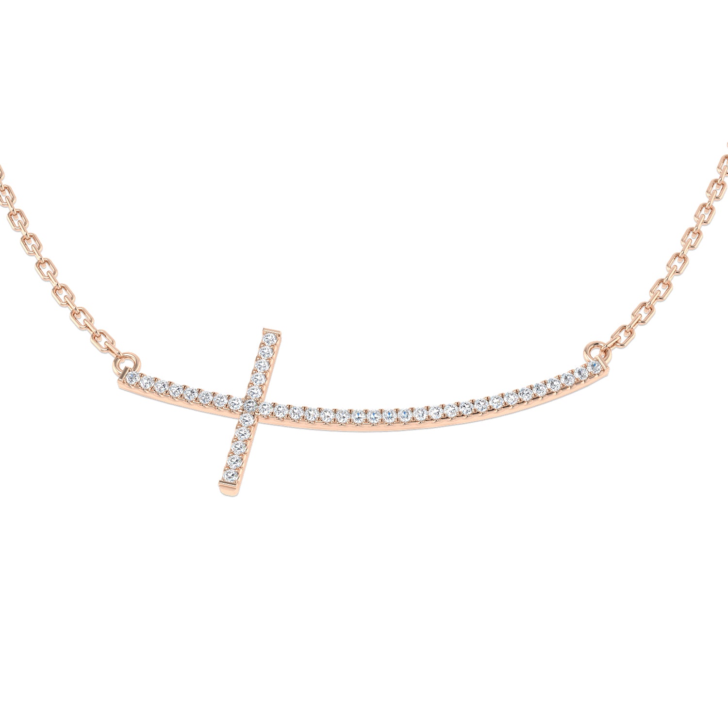 Round Diamond Necklace