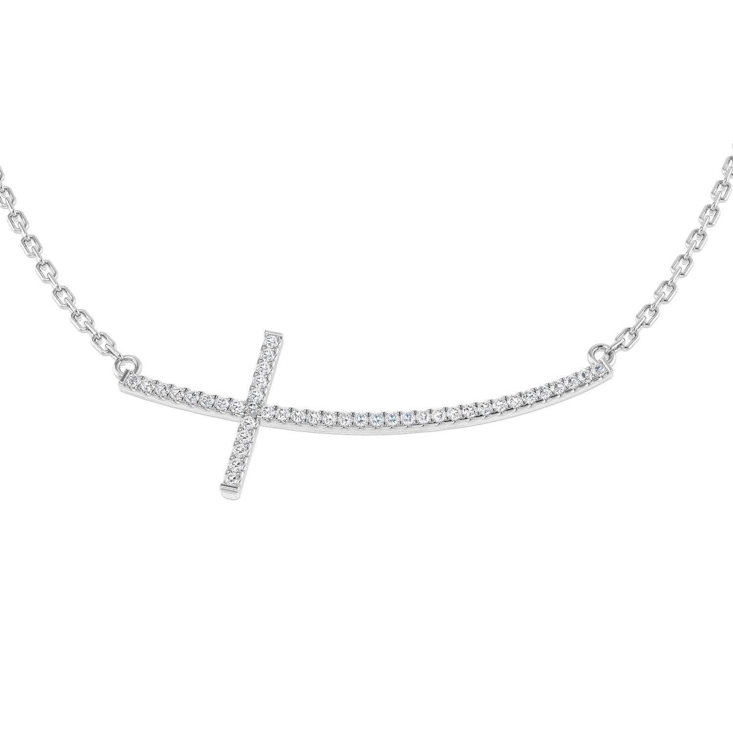 Round Diamond Necklace