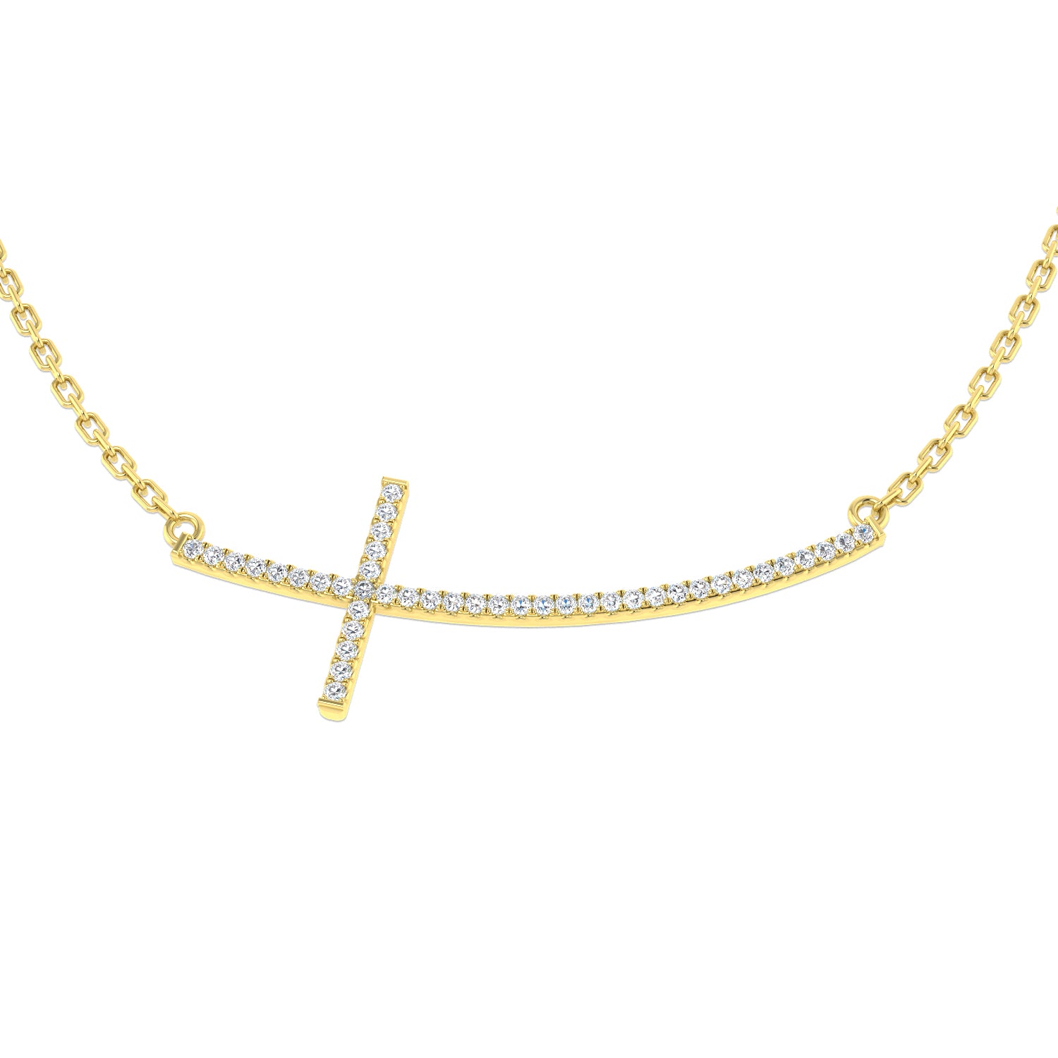 Round Diamond Necklace
