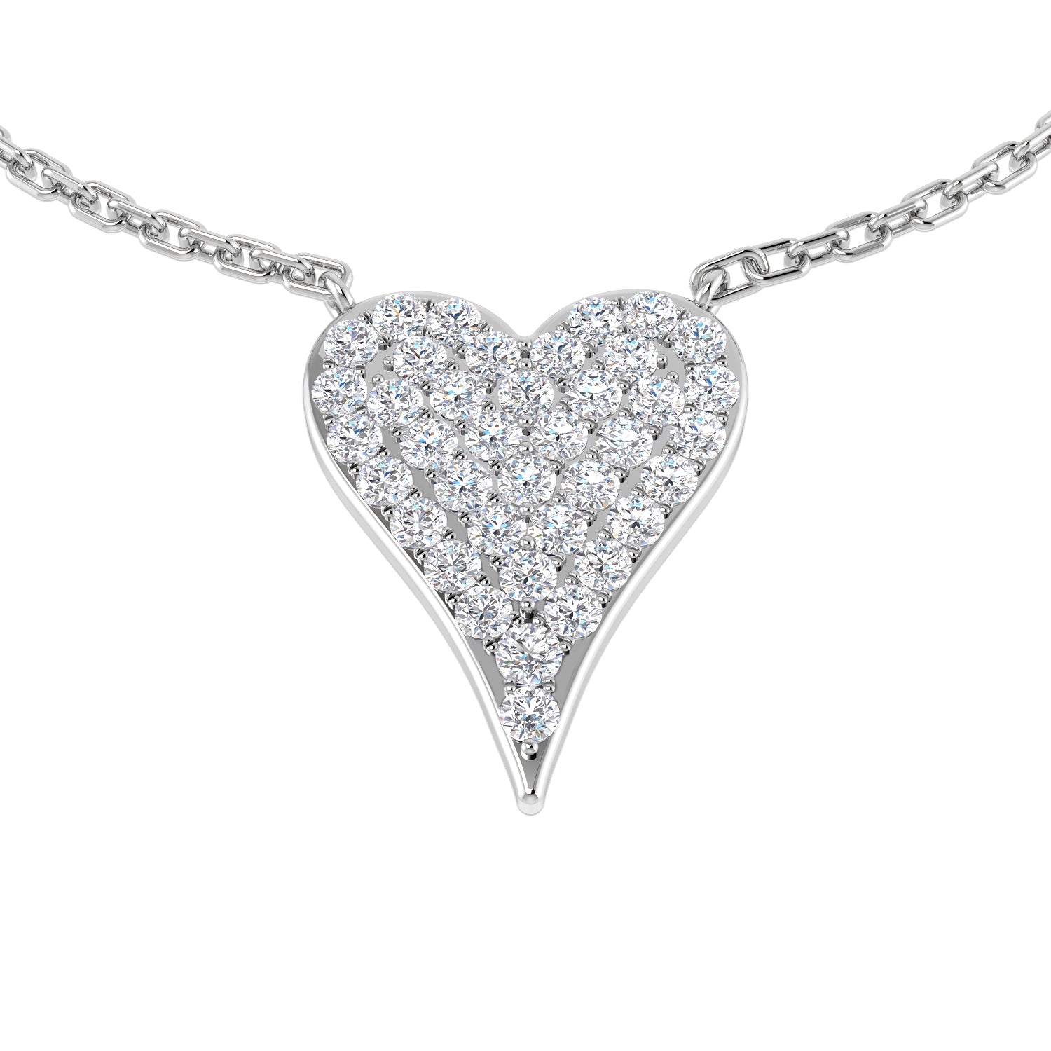 Round Diamond Necklace