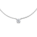 Round Diamond Necklace